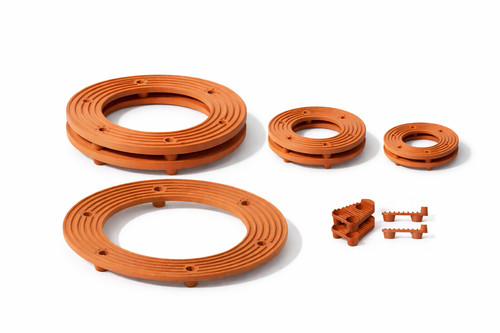 Homehalo round plastic plant - round,