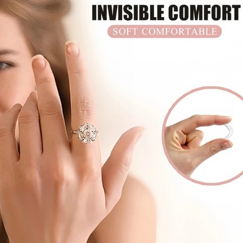 Sizes clear silicone ring - sizes,