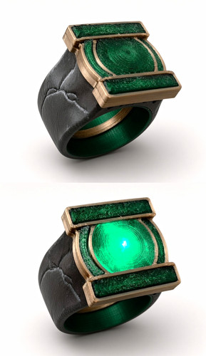 Green lantern style - green, any