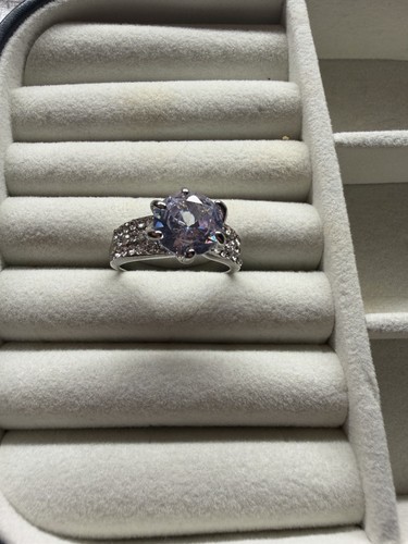 Anello solitario argento - anello, in