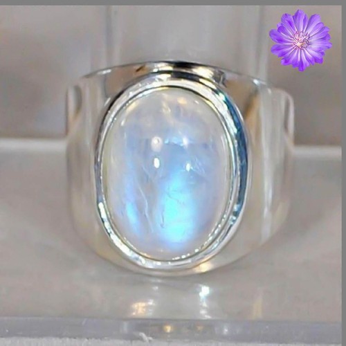 Handmade rainbow moonstone - rainbow,