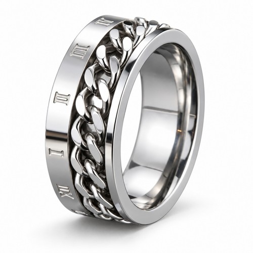Hip hop spinner ring men - hop,