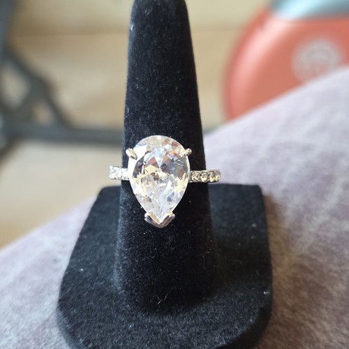 Anello fidanzamento argento - anello,