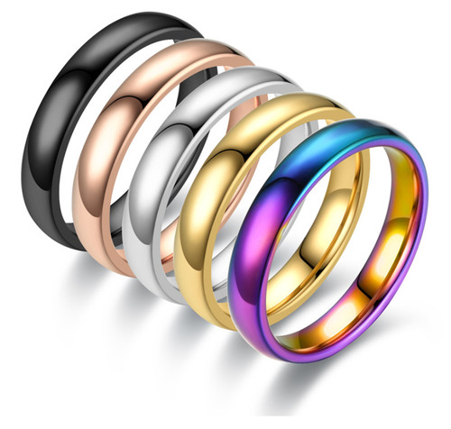 4mm silver gold plated - 4mm,