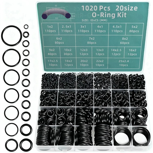 1020pcs ring assortment kit - 1020pcs, o-ring