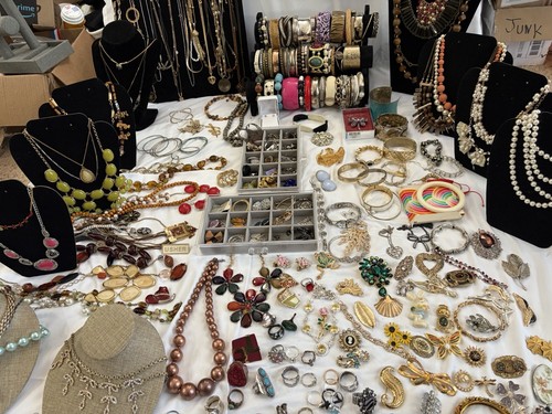 Huge vintage jewelry lot - vintage,