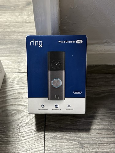 Ring wired doorbell pro 3rd - doorbell,