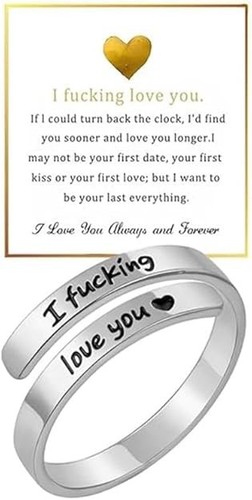 Cking love you ring - f♡cking,