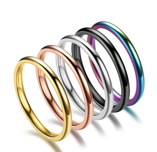 2mm gold plated - plated, stainless