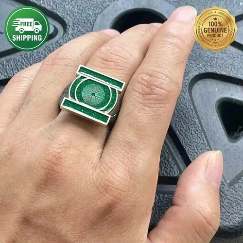 Green lantern ring metal - green, corps