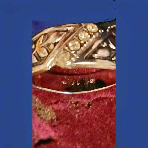 18k gfyellow gold round white - 18k,