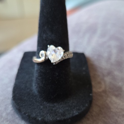 Anello fascia amore argento