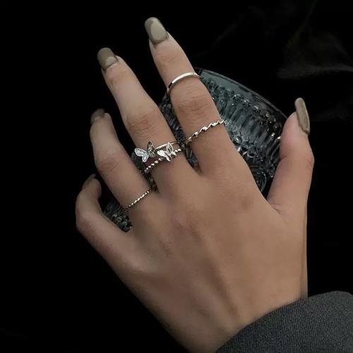Random butterfly piece ring - random,