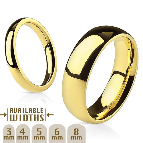 Gold plated stainless steel - gold,