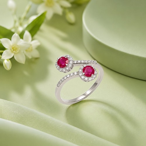 Anello bypass aperto zirconi
