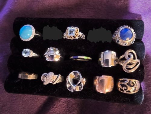 Sterling silver rings - sterling,