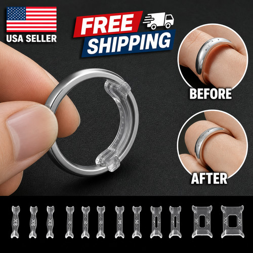 12pcs clear ring - 12pcs, size