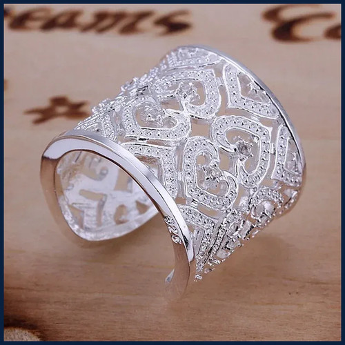 Anello argento sterling - anello,