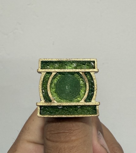 Green lantern ring - green,