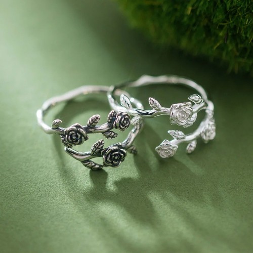 925 sterling silver rose - 925,