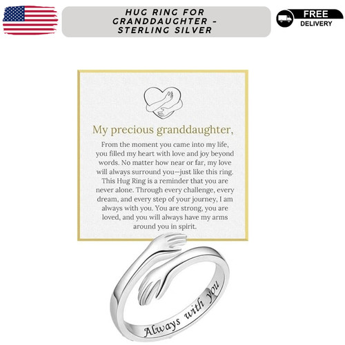Hug ring for granddaughter - for,