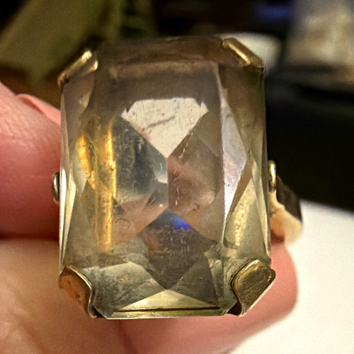 Large emerald topaz gold - large,