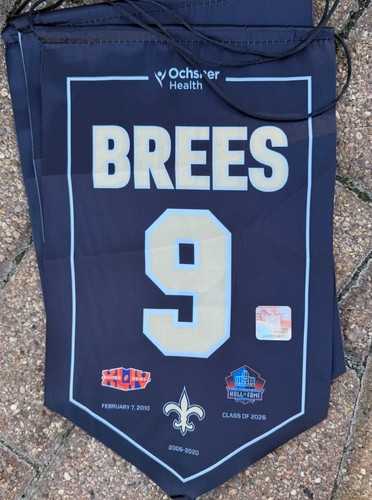 Drew brees ring - of, honor