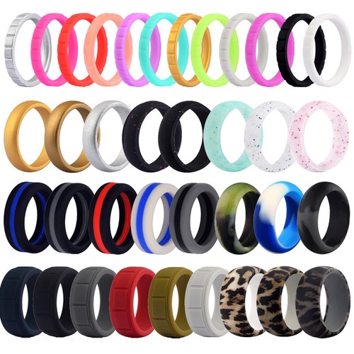 Flexible silicone wedding ring - silicone,