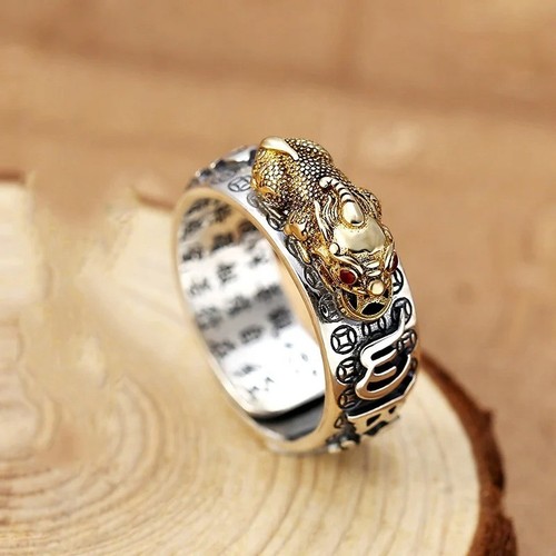 Silver feng shui pixiu - silver,