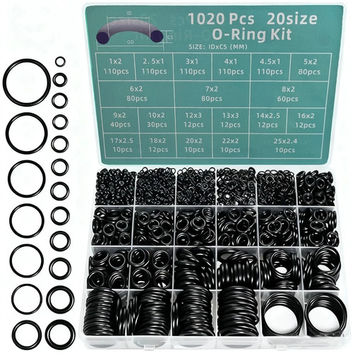 1020pcs ring assortment kit - 1020pcs,