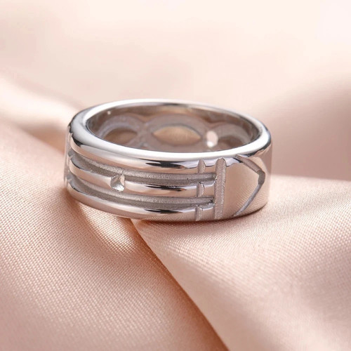 Stainless steel atlantis ring - steel, atlantis-ring