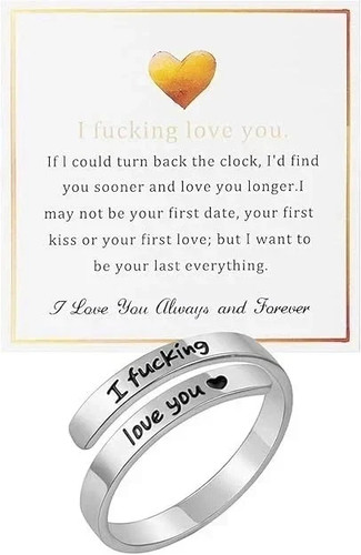 Cking love you ring for - love,