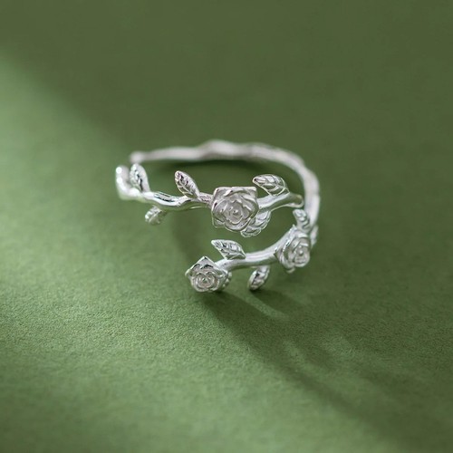 925 sterling silver rose - 925,