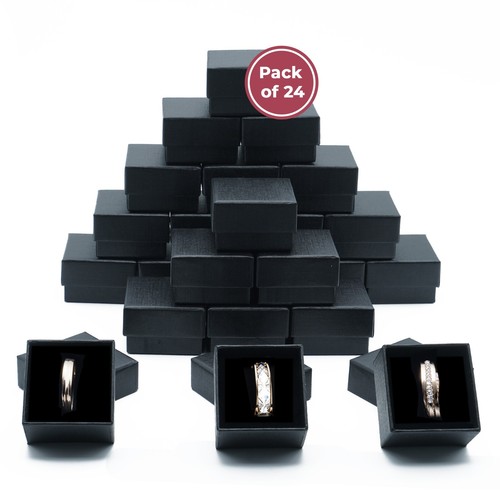 Wholesale black ring - black, gift